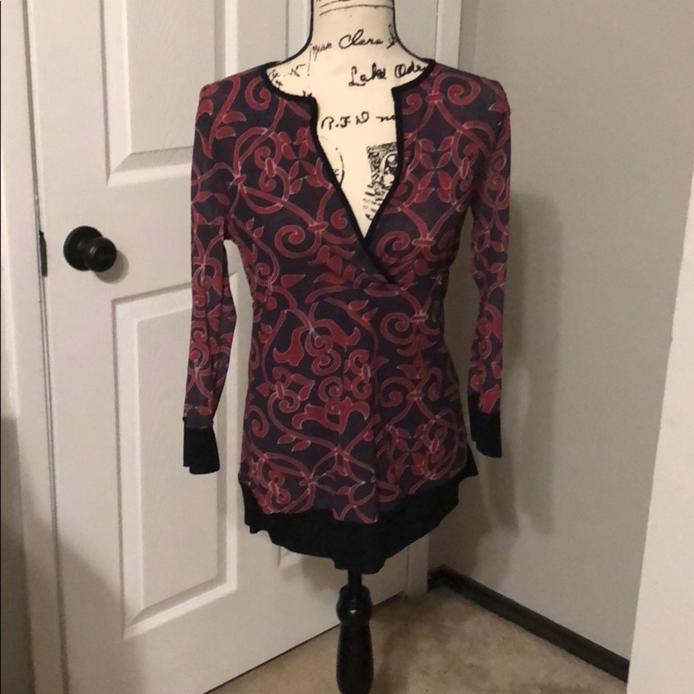 Pseudo-Wrap-Around Top